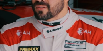 Caio Castro sofre acidente durante treino de automobilismo