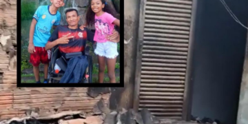 Cadeirante que amola facas perde casa em incêndio e pede ajuda; Não tenho nem o que vestir