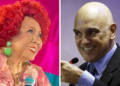 Alexandre de Moraes vai a show de Alcione em Brasília e é ovacionado aos gritos de 'sem anistia', assista