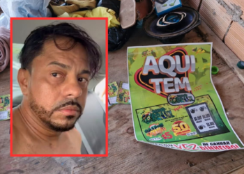 VÍDEO – Bandido preso em praia no RJ é um dos líderes de esquema de raspadinhas ilegais em MT