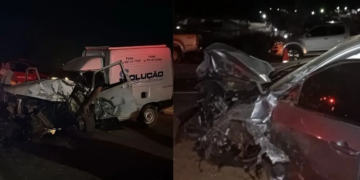 Uno invade pista contrária, bate em Civic e motorista morre