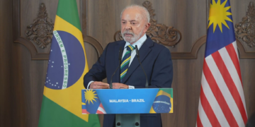 "Se depender do Trump e de mim, vai ter acordo", diz Lula