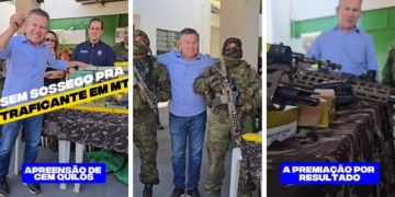 Mauro mostra apreensão de drogas feita pela polícia em Mato Grosso: “Prejuízo para o tráfico”; veja o vídeo