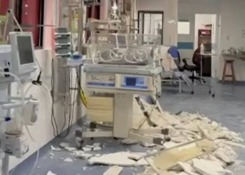 Parte de teto cai em UTI neonatal em Recife; ninguém fica ferido