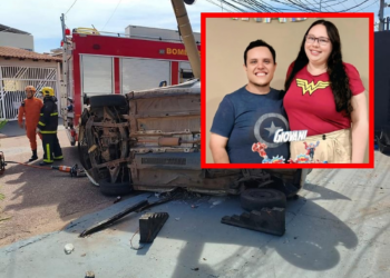 Casal que morreu no CPA havia se envolvido em briga de trânsito e estava sendo perseguido antes do acidente