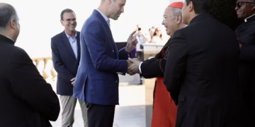 Príncipe William visita Cristo Redentor no Rio de Janeiro