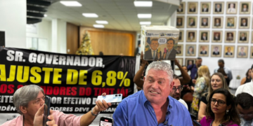 Projeto de reajuste de salário trava e servidores do Judiciário anunciam paralisação em MT; vídeo