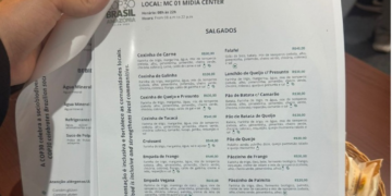 COP30 tem coxinha a R$ 45 e água a R$ 25