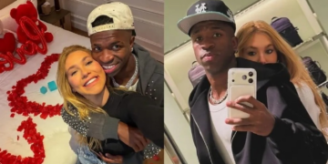 Virginia lamenta distância de Vini Jr.: 'Começando a semana com saudade'