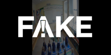 É #FAKE que vídeo mostre professora muçulmana ensinando oração islâmica a crianças britânicas; trata-se de IA
