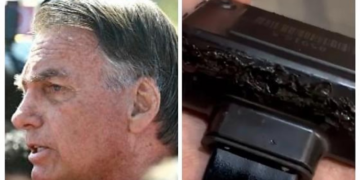 Bolsonaro confessa que queimou tornozeleira com ferro quente e justifica: “Curiosidade”