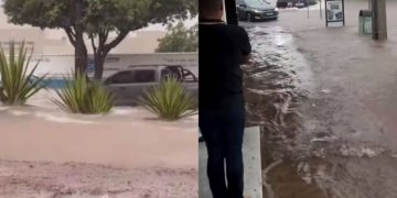 Forte chuva deixa ruas alagadas e causa transtornos em Sinop