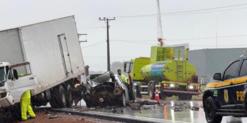 Motorista morre em acidente com quatro veículos em Sorriso