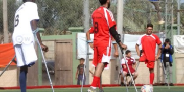 VÍDEO: Gaza faz 1º torneio de futebol com amputados por bombardeios; território teve 6 mil amputações por guerra