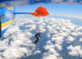 VÍDEO: Paraquedista fica preso em asa de avião na Austrália após ativar paraquedas acidentalmente