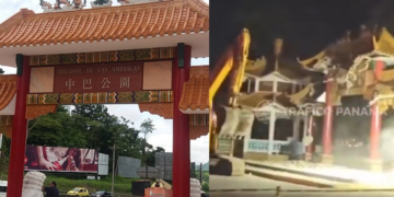 Monumento chinês é demolido no Panamá e gera crise política sob pressão de Trump