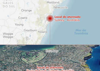 Polícia afirma que pai e filho agiram sozinhos no ataque em praia da Austrália