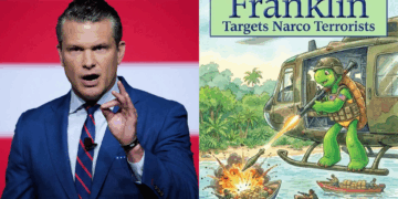 Secretário de Guerra dos EUA usa desenho infantil para zombar de ataques a barcos no Caribe e acusações de crime de guerra