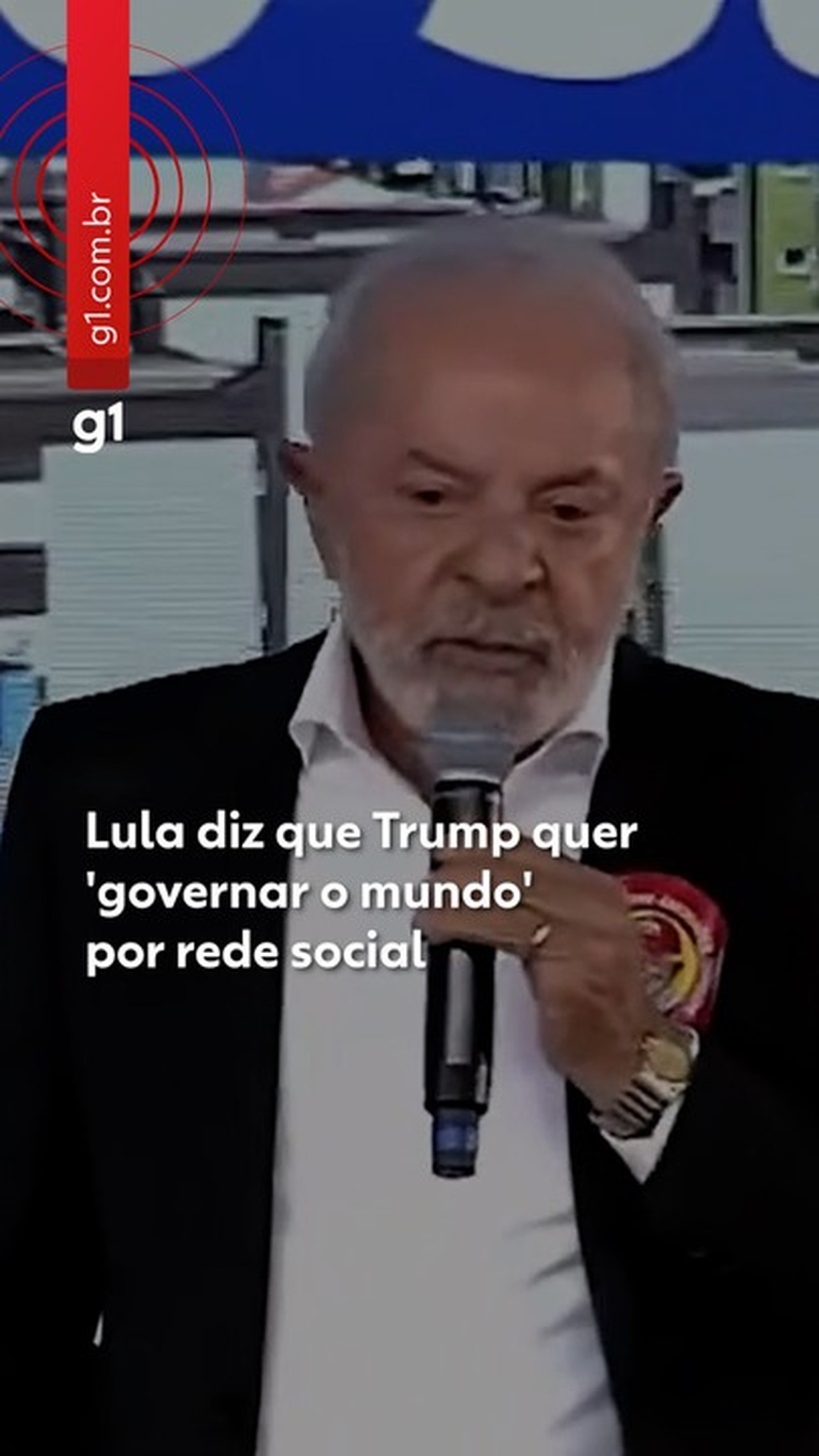 'O Trump nos taxou, não vou ficar chorando', diz Lula