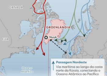 Rússia diz que monitora plano dos EUA de construir Domo de Ouro na Groenlândia
