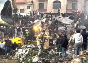 Desabamento de prédio residencial no Líbano deixa 6 mortos