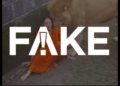 É #FAKE vídeo de leão cheirando mulher que teria caído em jaula na Índia; cena foi criada com inteligência artificial