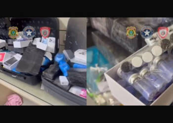 Ação conjunta apreende eletrônicos e anabolizantes no Aeroporto de Londrina