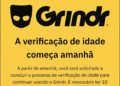 Grindr começa a exigir verificação de idade para usuários no Brasil