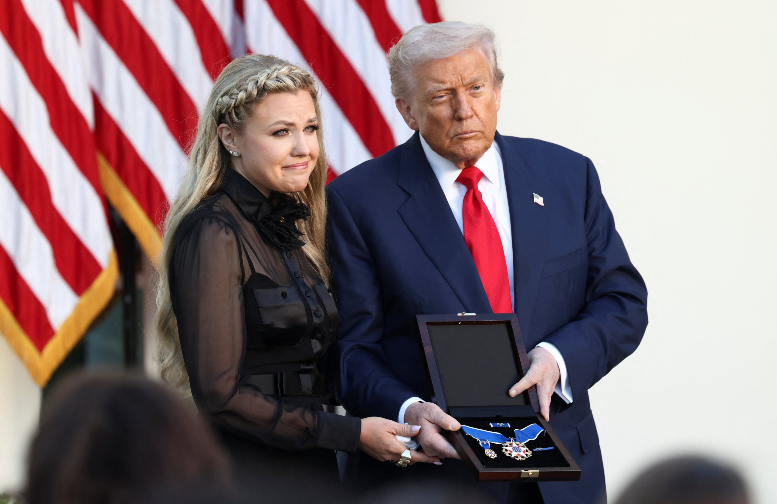 Viúva de Charlie Kirk será convidada de Trump para discurso do 'Estado da União'; democratas levarão vítimas de Epstein