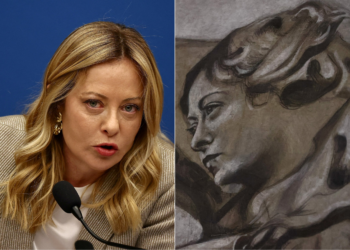 Itália investiga pintura de anjo em igreja comparada à primeira-ministra Giorgia Meloni