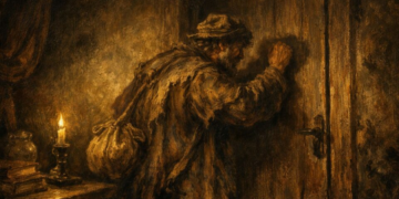 Você não vai acreditar em quem bateu à minha porta