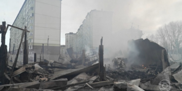 Rússia ataca Ucrânia com drones e mísseis e deixa pelo menos 10 mortos