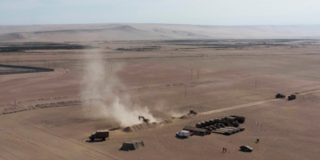 Chile inicia construção de muro na fronteira com Peru; veja primeiras fotos