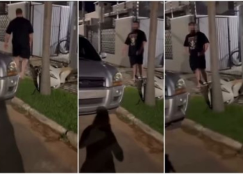 Personal trainer atropela e agride ex em MT; Justiça concede medida protetiva