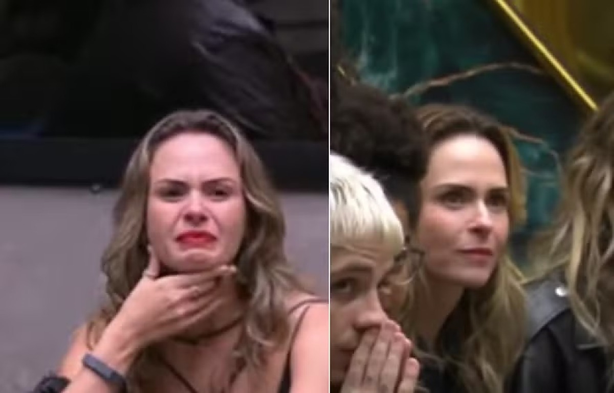 Tadeu Schmidt copiou parte do discurso de Pedro Bial quando Ana Paula deixou a casa em paredão falso, em 2016; compare