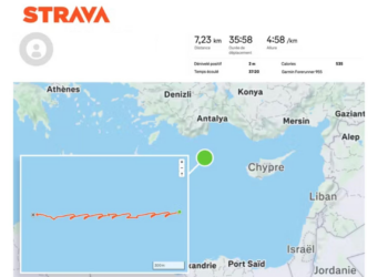 Marinheiro revela posição de porta-aviões francês ao deixar app de exercícios físicos ligado, diz jornal