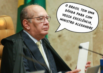 Frases: “O Brasil tem uma dívida para com vossa excelência, ministro Alexandre”