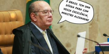 Frases: “O Brasil tem uma dívida para com vossa excelência, ministro Alexandre”
