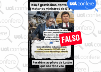 Voo de Mendonça foi cancelado para inspeção de segurança, não por sabotagem