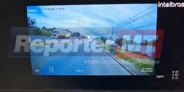 Câmera registra acidente que matou jovem de 27 anos na Avenida Fernando Corrêa