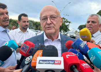 Pivetta critica adversário e diz que MT não quer “governante que pede 30% de volta”; veja vídeo