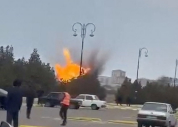 VÍDEO: Drone explode em aeroporto no Azerbaijão, que culpa Irã