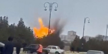 VÍDEO: Drone explode em aeroporto no Azerbaijão, que culpa Irã