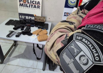 Quadrilha é presa no Lago do Manso; PM encontra arma usada para matar policial penal