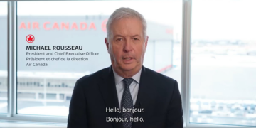 CEO da Air Canada deixa cargo após ser criticado por não falar francês em vídeo sobre acidente que matou pilotos em Nova York