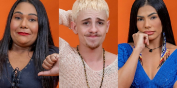 Chaiany, Juliano e Marciele estão no paredão