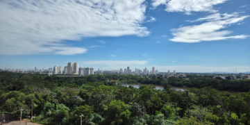 Cuiabá tem alerta de chuva intensa e temperatura pode chegar a até 36°C