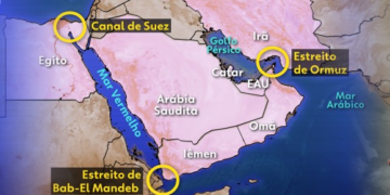 Irã pressiona o Mar Vermelho e aumenta risco sobre rotas do petróleo