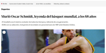 'Lenda', 'imparável': veja a repercussão internacional da morte de Oscar Schmidt