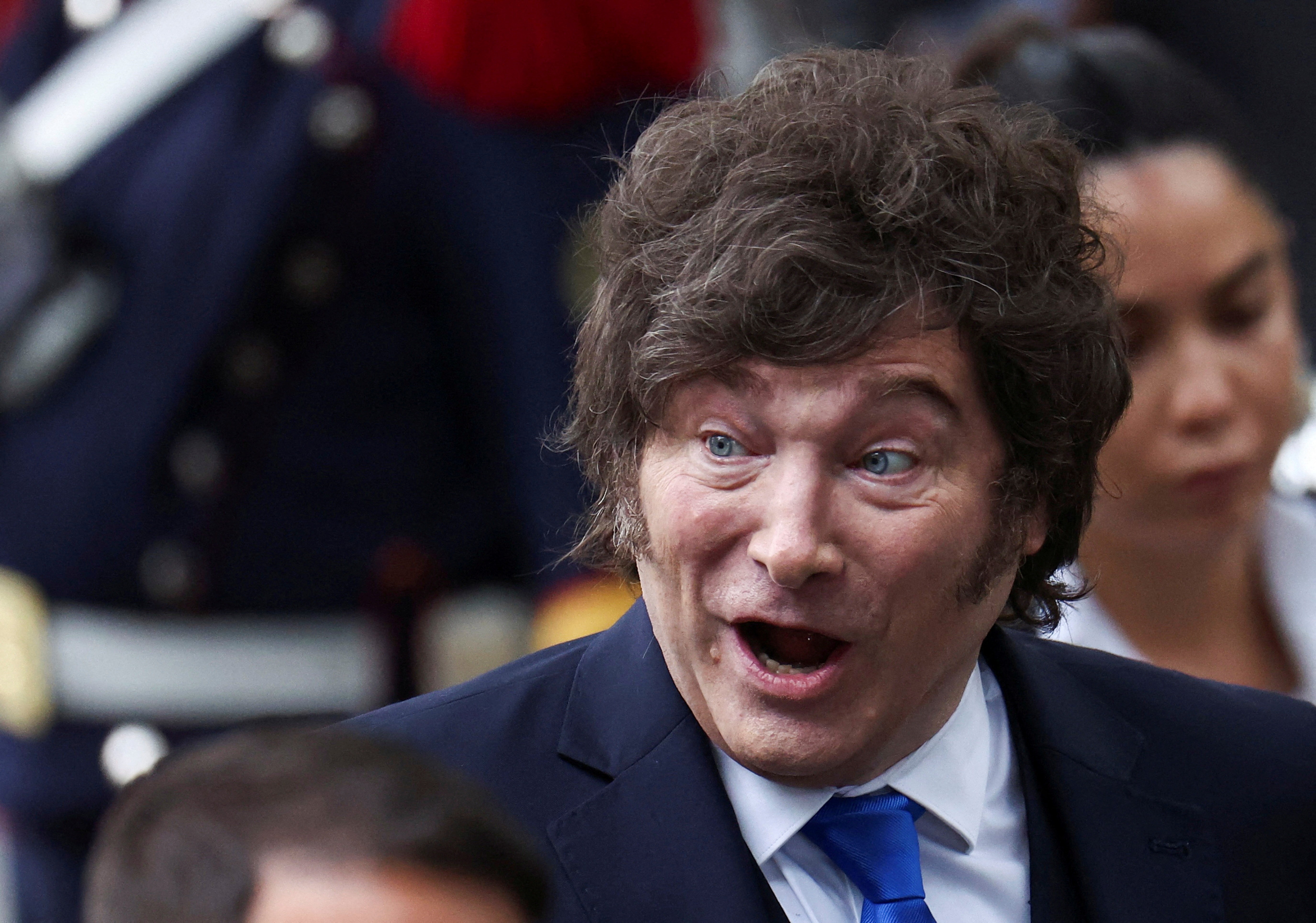 Em Israel, Milei afirma que guerra contra Irã é 'o correto'